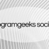 Black and White Monochrome Minimalist Social Media Strategy Presentation